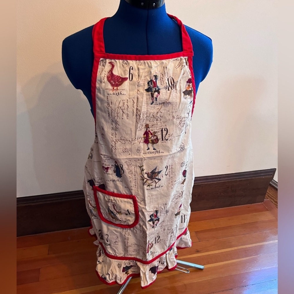 Williams & Sonoma 12 Days of Christmas Apron